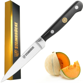 4-inch Paring Knife - Small Kitchen Knife Full Tang for Chopping, Slicing, Paring and Cutting Fruit Vegetable