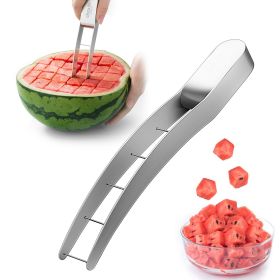 Stainless Steel Watermelon Cube Cutter (Items: Watermelon Slicer)